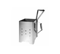 Ciminiera Accendi Carbonella in Acciaio Lisa Luxury Grisù