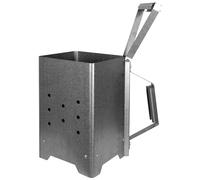 Ciminiera Accendi Carbonella in Ferro Alluminato Lisa Luxury Nerone