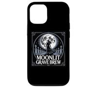 Cimitero gotico della birra della tomba al chiaro di luna Custodia per iPhone 12/12 Pro