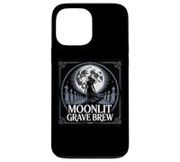 Cimitero gotico della birra della tomba al chiaro di luna Custodia per iPhone 13 Pro Max