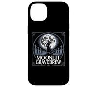 Cimitero gotico della birra della tomba al chiaro di luna Custodia per iPhone 14 Plus