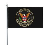 Cimitero Nazionale Di Arlington Bandiere Di Benvenuto Resistente Alle Intemperie Bandiera Da Cortile Divertente Bandiere Da Giardino Per Patio All'Aperto Interni 90X150Cm