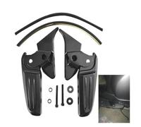 CIMIUS per Piaggio per Vespa per Primavera per Primavera LX LXV 150 125 Pedali Pieghevoli per Moto Pedali Modificati per Moto(Nero)