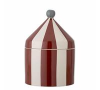 Cimmi Barattolo con coperchio, rosso, in gres porcellanato