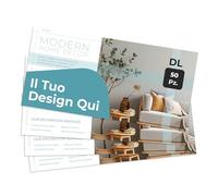 Cimpress Volantini Personalizzati DL orizzontale, Stampa Fronte su Carta Opaca, Confezione da 50, Carica il Tuo Design per Eventi o Promozioni