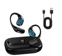 cimsfcor Auricolari traduttori, 138 traduzioni linguistiche online, auricolari wireless Bluetooth 5.4 con display digitale potente, modalità touch/esterna/conversazione libera, per viaggi, lavoro,