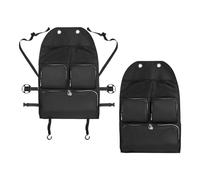 cimsfcor Confezione da 2 organizer per sedile auto, grande organizer per sedile posteriore con tasche multiple, 49 x 75 cm, organizer universale per sedile posteriore del veicolo tattico per VW T5, T6