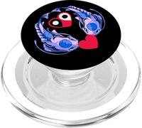 Cina cinese asia giapponese pesce pesce donna cuore uomo PopSockets PopGrip per MagSafe