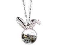 Cina cinese Il grande modello della parete del coniglio del pendente della collana del coniglio regalo dei monili