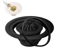 Cina Dim Sum - Hardware ABS 18 x 9 cm e 240 g, taglierina per imballaggio ergonomica, stampo estetico e nero | facile da pulire, stoccaggio organizzato, regalo per Ent