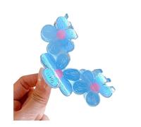 Cina Fashion New Style Casual Grandi Piccoli Bellissimi Fiori Clip per Capelli Artiglio Accessori per Donne Ragazze Acrilico Forcine Headdre(Big-04)