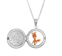 Cina Francia Torre Eiffel Leone Locket Collana Tenere Immagine Gioielli Regalo di Compleanno