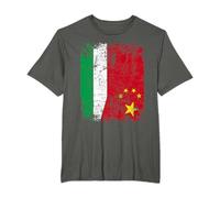 CINA ITALIA Bandiera Amicizia | CINESE Maglietta