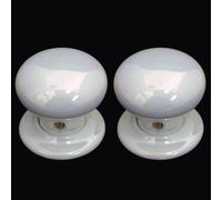 Cina / porcelain Mortasa door knobs Madreperla 60mm (Coppia)