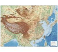 Cina. Scala 1:5.500 (carta murale plastificata stesa con aste cm 112x82)