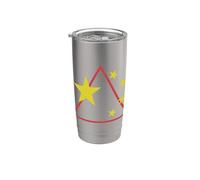 Cina Stelle in Triangolo Bicchiere termico in acciaio inox doppia parete