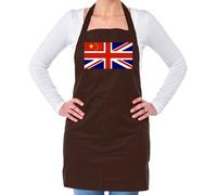 Cina Union Jack Bandiera - Unisex Adulti Grembiule - Cinese Pechino Città Love