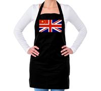 Cina Union Jack Bandiera - Unisex Adulti Grembiule - Cinese Pechino Città Love