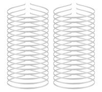 Cinaci Confezione da 30 cerchietti sottili da 5 mm di larghezza, con base in metallo liscio, per donne e uomini, accessori per capelli, per donne, uomini, ragazze, accessori per capelli, argento, oro,