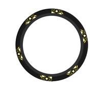 Cinchona - Coprivolante a forma di fiore (38,1 cm), morbido, traspirante e resistente, adatto per auto sportive e auto