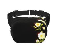 Cinchona fiore stampato multifunzionale marsupio unisex trendy messenger bag viaggio sport Storage Bag