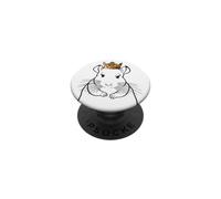 Cincillà Indossando Corona PopSockets PopGrip Adesivo