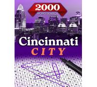Cincinnati City Word Search Book - Jumbo Word Seeks from Ohio Featuring 100 Large Print Puzzles: Big Word Search Puzzle Book for Adults and Seniors - Large Print 8.5x11in