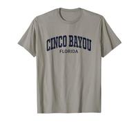 Cinco Bayou Florida Vintage Maglietta