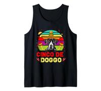 Cinco de Doggo Great Dane Dog for Cinco de Mayo Sombrero Canotta