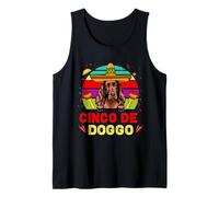 Cinco de Doggo Irish Setter Dog for Cinco de Mayo Sombrero Canotta