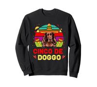 Cinco de Doggo Irish Setter Dog for Cinco de Mayo Sombrero Felpa