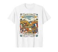Cinco de Mayo Battaglia di Puebla 1862 Messico Storia Maglietta