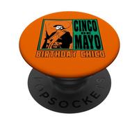 Cinco de Mayo Compleanno Chico Boy PopSockets PopGrip Adesivo