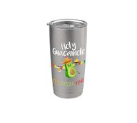 Cinco de Mayo - Holy Guacamole Its Mexican Fiesta Time Bicchiere termico in acciaio inox doppia parete