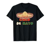 Cinco de Mayo in Un Sombrero Maglietta