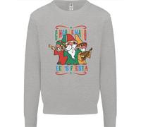 Cinco De Mayo Lets Fiesta Divertente Gnomi Uomo Felpa Maglione