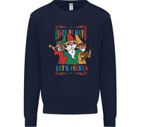 Cinco De Mayo Lets Fiesta Divertente Gnomi Uomo Felpa Maglione