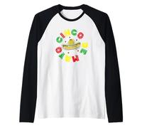 Cinco de Mayo May Messico Vacanze Stati Uniti d'America Maglia con Maniche Raglan