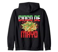 Cinco De Mayo Mexican Nachos Mexican Kids Brick Builder Felpa con Cappuccio