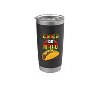 Cinco De Mayo Mexican Taco Mexico Fiesta Brick Builder Bicchiere termico in acciaio inox doppia parete