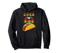 Cinco De Mayo Mexican Taco Mexico Fiesta Brick Builder Felpa con Cappuccio