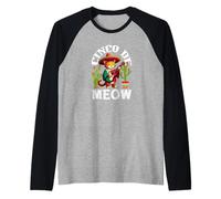 Cinco De Meow - Gatto Messicano Mexico Heritage Cinco De Mayo Maglia con Maniche Raglan