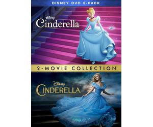 CINDERELLA 2-MOVIE COLLECTION (DVD) James Lily Blanchett Cate Carter Madden