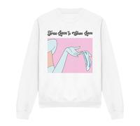 Cinderella Shoe Love Felpa Adulto Unisex (TV17391)