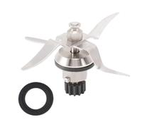 CINDTRGA Lama frullatore Compatibile con Monsieur Compatibile con Cuisine Plus Coltello Misto 12T Compatibile con Silvercrest SKMK1200A1/B2