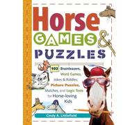 Cindy A. Littlefield Horse Games & Puzzles (Tascabile)