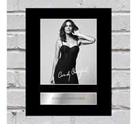 Cindy Crawford photo display