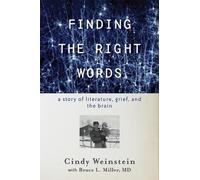 Cindy Weinstein Finding the Right Words (Copertina rigida)