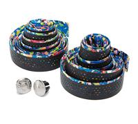 Cinelli 3D Super Caleido Nastro Manubrio Unisex, Nero, Taglia Unica