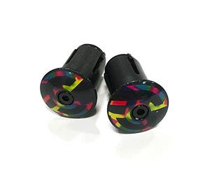 Cinelli Bar End Expander Plugs, Tappi di espansione per estremità Barre. Unisex-Adulto, Caleido, Universale